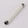 M10x1 Lampen Pendelrohr Metall weiß – 100 mm – beidseitig Außengewinde