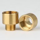 Reduzier-Nippel Kopfstck Gewinde-Adapter Messing roh...