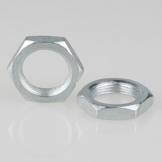 M16x1 Sechskantmutter &ndash; 22x5 mm, Metall verzinkt