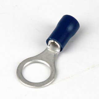 100 x Ringkabelschuh blau isoliert 1,5-2,5 mm M8.4