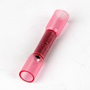 100 x Stoverbinder mit Schrumpfschlauchisolation rot fr...