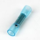 100 x Stoverbinder mit Schrumpfschlauchisolation blau...