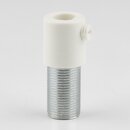 M13x1x20 Zugentlastung Klemmnippel, wei, mit Metall...
