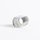 Lampen Gewinderohr mit Profil Länge 40mm verzinkt M10x1x40