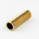 M13x1 Lampen-Gewinderohr Messing roh – 10 mm...
