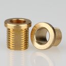 Trompeten-Nippel M10x1x12 &ndash; Messing 12x12 mm, mit...