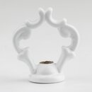 Zier-Ringnippel Messing wei M10x1 Durchgangsgewinde...