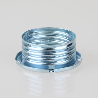 Ersatz-Schraubring 27x11 mm, Gewinde 20,8x2, verzinkt &ndash; fr Jo-Jo Fassungen G4, GY6,35 und G9