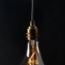 Danlamp E27 Vintage Deko LED Unica Deluxe Lampe gold 240V/4W