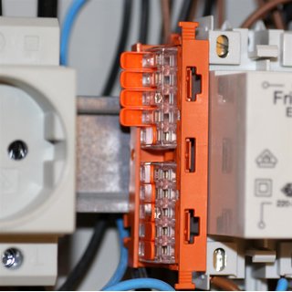 221-500 Befestigungsadapter fr Wago 221 Compact Verbindungsklemmen