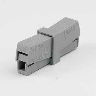 10x Wago 224-201 Service-Steckklemme 2-polig, fr Leiter bis 2,5mm