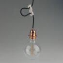 Höhenverstellung Kabelkürzer eckig weiß für Textilkabel Pendelleuchte