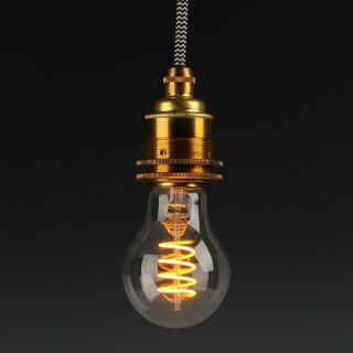 Danlamp E27 LED Standard de Luxe Vintage Lampe 4W 2200K 60mm dimmbar