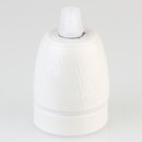 E27 Premium Porzellanfassung glasiert mit Kunststoff...