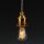 Danlamp E27 Vintage Deko LED Mini Edison Lampe 240V/2,5W