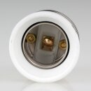 E40 auf E27 Adapter-Fassung Reduzierfassung, Porzellan 40x52 mm