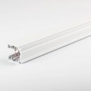 3-Phasen Stromschiene Aluminium weiß 1 Meter 220-240V/16A