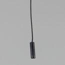 Zugschnur 210 mm mit schwarzem Kunststoff-Anhnger fr...