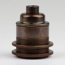 E27 Vintage Lampenfassung Metall Antik fume 2...