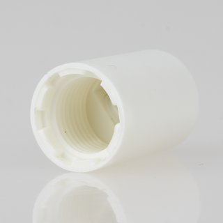 Zugentlaster Kunststoff weiss mit M10x1 Innengewinde