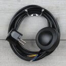 PVC-Anschlussleitung Schwarz 3-adrig – mit...