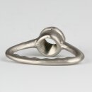 Zahnringnippel Messing nickel-matt M10x1 Innengewinde – Edelstahloptik, dreieckig, Ø 42 mm