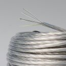 FEP/PVC-Lampenkabel transparent 5-adrig 5x1,5 mm² – Rundkabel, feindrähtig - Meterware