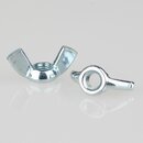 M5 Flgelmutter &ndash; Metall, verzinkt, DIN 315,...