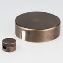 Lampen  Abzweig Baldachin 72x22 Metall antik fume mit...