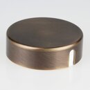 Lampen  Abzweig-Baldachin 72  22 mm Metall Antik fume...