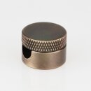 Lampen Distanz-Aufhänger „Affenschaukel“ – Messing antik fume 20x4,3 mm, Metall, Umlenkung von Kabeln