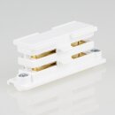 Elektrischer Schienenverbinder weiß für...