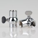 Lampen Flgelgelenk 16x27 mm, verchromt, M10x1...