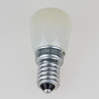 E14 Khlschrank-Glhlampe 15W matt &ndash; Radium, Birnenform, 230V, 110 lm