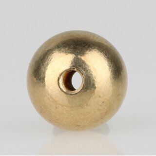 M4 Durchgangsgewinde &ndash; Messing Metallkugel  16 mm, fr Lampenbau, Leuchtenindustrie und dekorative Anwendungen
