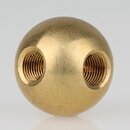 2x M10x1 Winkelgewinde 90 &ndash; Messing Metallkugel ...