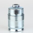 E27 Metall-Lampenfassung verchromt ohne Auengewinde und...