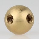 M10x1 T-Gewinde &ndash; Messing Metallkugel  30 mm, fr...