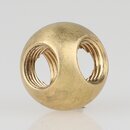 M10x1 Kreuzgewinde &ndash; Messing Metallkugel  20 mm,...