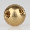 M10x1 Kreuzgewinde – Messing Metallkugel Ø...