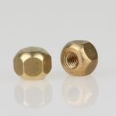 M4 Messing Sechskant-Kugel roh SW8 mm mit Sackgewinde...