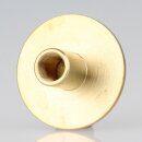 Lampen Abschlussknopf Messing M10x1 T-Form 40x20mm