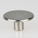 Lampen Abschlussknopf Messing T-Form Ø 40 mm...