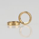 M8x1 Rundmutter &ndash; 10x2 mm, Metall Messing roh