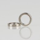 M8x1 Rundmutter &ndash; 10x2 mm, Metall vernickelt