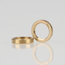 M8x1 Rundmutter &ndash; 12x2 mm, Metall Messing roh