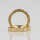 M13x1 R�ndelmutter | Kordelmutter 17x3mm | Messing roh |...