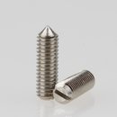 M3 Madenschraube Metall verzinkt mit Spitze DIN 553 Lnge...