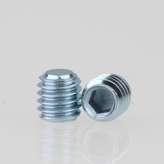 M4 Madenschraube Metall DIN 913 mit Innensechskant Lnge 4mm ohne Spitze (10 Stck)