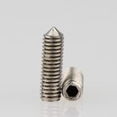 M3 Madenschraube Metall DIN 914 Innensechskant Lnge 10mm...